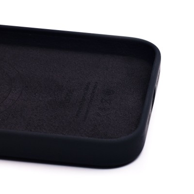 Чехол-накладка для Apple iPhone 14 (темная ночь) ORG Silicone Case SafeMag с анимацией