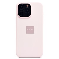 Чехол-накладка для Apple iPhone 15 Pro Max (светло-розовый) ORG Silicone Case SafeMag с анимацией