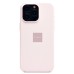 Чехол-накладка для Apple iPhone 15 Pro Max (светло-розовый) ORG Silicone Case SafeMag с анимацией
