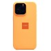Чехол-накладка для Apple iPhone 15 Pro Max (апельсиновый щербет) ORG Silicone Case SafeMag с анимацией
