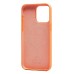 Чехол-накладка для Apple iPhone 15 Pro Max (апельсиновый щербет) ORG Silicone Case SafeMag с анимацией