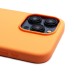 Чехол-накладка для Apple iPhone 15 Pro Max (апельсиновый щербет) ORG Silicone Case SafeMag с анимацией