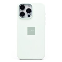 Чехол-накладка для Apple iPhone 15 Pro Max (нежный мятный) ORG Silicone Case SafeMag с анимацией