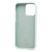Чехол-накладка для Apple iPhone 15 Pro Max (нежный мятный) ORG Silicone Case SafeMag с анимацией