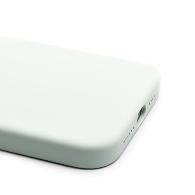 Чехол-накладка для Apple iPhone 15 Pro Max (нежный мятный) ORG Silicone Case SafeMag с анимацией
