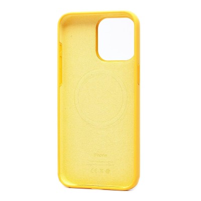 Чехол-накладка для Apple iPhone 15 Pro Max (солнечный) ORG Silicone Case SafeMag с анимацией