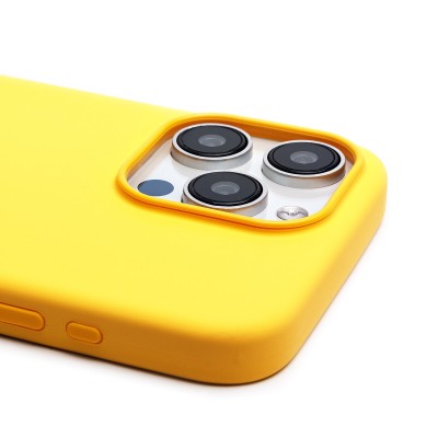 Чехол-накладка для Apple iPhone 15 Pro Max (солнечный) ORG Silicone Case SafeMag с анимацией