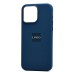 Чехол-накладка для Apple iPhone 15 Pro Max (грозовая туча) ORG Silicone Case SafeMag с анимацией