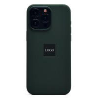 Чехол-накладка для Apple iPhone 15 Pro Max (кипарис) ORG Silicone Case SafeMag с анимацией