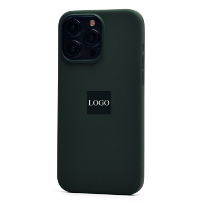 Чехол-накладка для Apple iPhone 15 Pro Max (кипарис) ORG Silicone Case SafeMag с анимацией