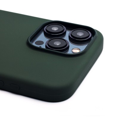 Чехол-накладка для Apple iPhone 15 Pro Max (кипарис) ORG Silicone Case SafeMag с анимацией