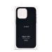 Чехол-накладка для Apple iPhone 15 Pro (черный) ORG Silicone Case SafeMag с анимацией