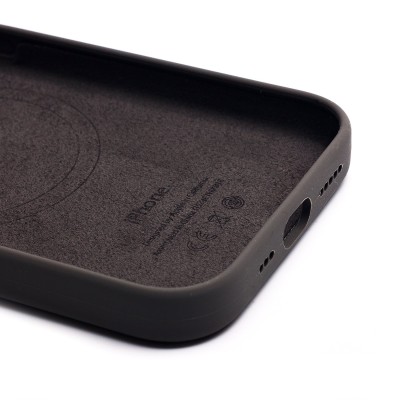 Чехол-накладка для Apple iPhone 15 Pro (глиняный) ORG Silicone Case SafeMag с анимацией