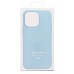 Чехол-накладка для Apple iPhone 15 Pro (голубой) ORG Silicone Case SafeMag с анимацией
