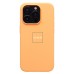 Чехол-накладка для Apple iPhone 15 Pro (апельсиновый щербет) ORG Silicone Case SafeMag с анимацией