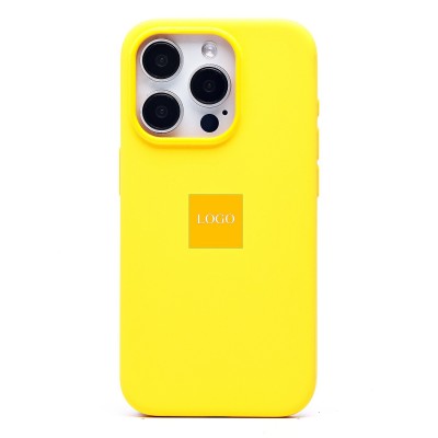 Чехол-накладка для Apple iPhone 15 Pro (солнечный) ORG Silicone Case SafeMag с анимацией