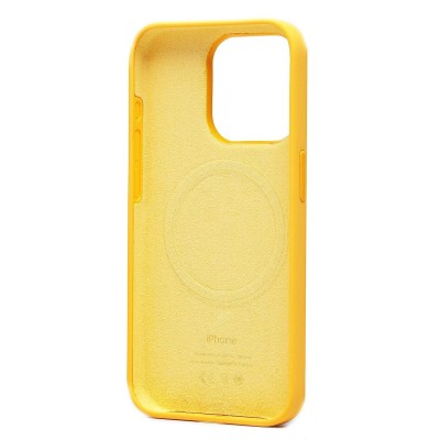Чехол-накладка для Apple iPhone 15 Pro (солнечный) ORG Silicone Case SafeMag с анимацией