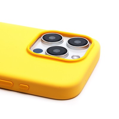 Чехол-накладка для Apple iPhone 15 Pro (солнечный) ORG Silicone Case SafeMag с анимацией