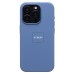 Чехол-накладка для Apple iPhone 15 Pro (зимний синий) ORG Silicone Case SafeMag с анимацией