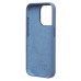 Чехол-накладка для Apple iPhone 15 Pro (зимний синий) ORG Silicone Case SafeMag с анимацией