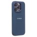 Чехол-накладка для Apple iPhone 15 Pro (грозовая туча) ORG Silicone Case SafeMag с анимацией