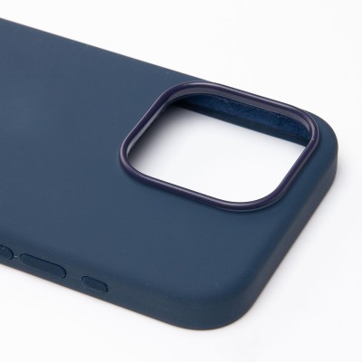 Чехол-накладка для Apple iPhone 15 Pro (грозовая туча) ORG Silicone Case SafeMag с анимацией