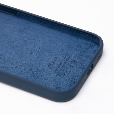 Чехол-накладка для Apple iPhone 15 Pro (грозовая туча) ORG Silicone Case SafeMag с анимацией