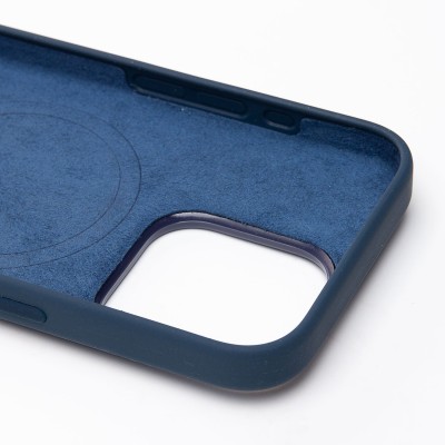 Чехол-накладка для Apple iPhone 15 Pro (грозовая туча) ORG Silicone Case SafeMag с анимацией