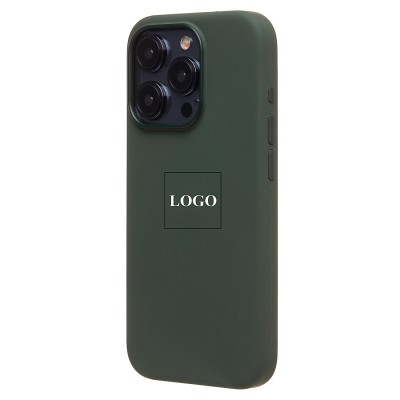 Чехол-накладка для Apple iPhone 15 Pro (кипарис) ORG Silicone Case SafeMag с анимацией