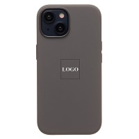 Чехол-накладка для Apple iPhone 15 (глиняный) ORG Silicone Case SafeMag с анимацией