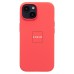 Чехол-накладка для Apple iPhone 15 (гуава) ORG Silicone Case SafeMag с анимацией