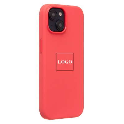 Чехол-накладка для Apple iPhone 15 (гуава) ORG Silicone Case SafeMag с анимацией