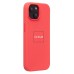 Чехол-накладка для Apple iPhone 15 (гуава) ORG Silicone Case SafeMag с анимацией