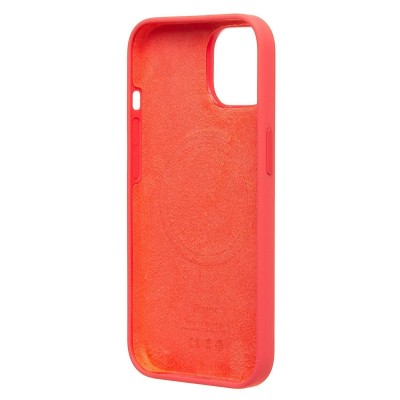 Чехол-накладка для Apple iPhone 15 (гуава) ORG Silicone Case SafeMag с анимацией