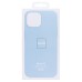 Чехол-накладка для Apple iPhone 15 (голубой) ORG Silicone Case SafeMag с анимацией