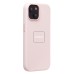 Чехол-накладка для Apple iPhone 15 (светло-розовый) ORG Silicone Case SafeMag с анимацией