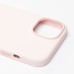 Чехол-накладка для Apple iPhone 15 (светло-розовый) ORG Silicone Case SafeMag с анимацией