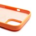 Чехол-накладка для Apple iPhone 15 (апельсиновый щербет) ORG Silicone Case SafeMag с анимацией