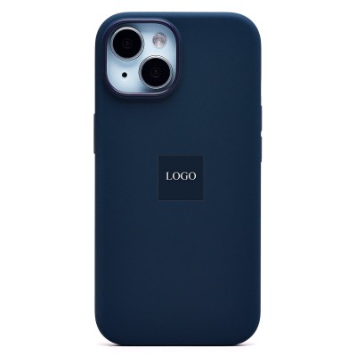 Чехол-накладка для Apple iPhone 15 (грозовая туча) ORG Silicone Case SafeMag с анимацией