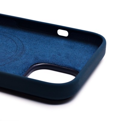 Чехол-накладка для Apple iPhone 15 (грозовая туча) ORG Silicone Case SafeMag с анимацией