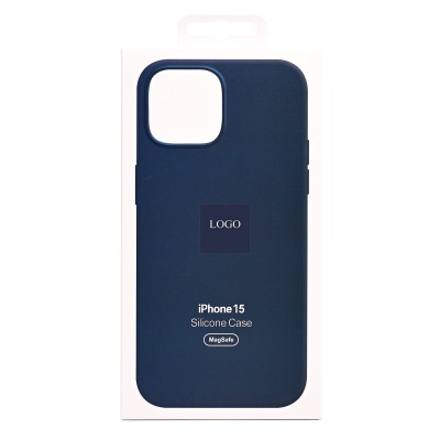 Чехол-накладка для Apple iPhone 15 (грозовая туча) ORG Silicone Case SafeMag с анимацией