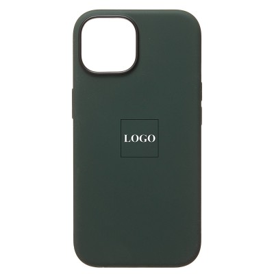 Чехол-накладка для Apple iPhone 15 (кипарис) ORG Silicone Case SafeMag с анимацией