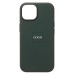 Чехол-накладка для Apple iPhone 15 (кипарис) ORG Silicone Case SafeMag с анимацией