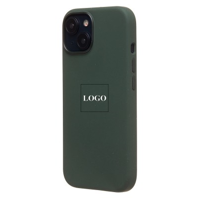 Чехол-накладка для Apple iPhone 15 (кипарис) ORG Silicone Case SafeMag с анимацией