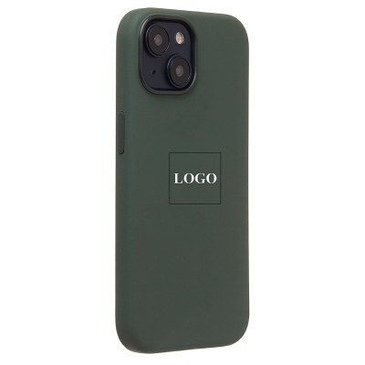 Чехол-накладка для Apple iPhone 15 (кипарис) ORG Silicone Case SafeMag с анимацией
