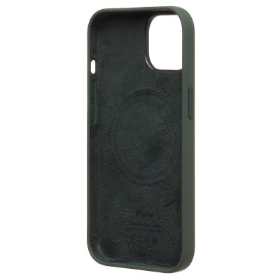 Чехол-накладка для Apple iPhone 15 (кипарис) ORG Silicone Case SafeMag с анимацией
