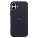 Чехол-накладка для Apple iPhone 16 Plus (черный) ORG Silicone Case SafeMag с анимацией