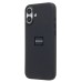 Чехол-накладка для Apple iPhone 16 Plus (черный) ORG Silicone Case SafeMag с анимацией