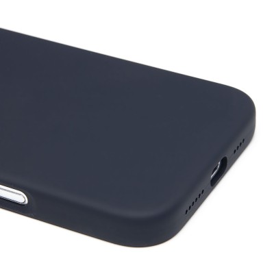 Чехол-накладка для Apple iPhone 16 Plus (черный) ORG Silicone Case SafeMag с анимацией