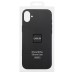 Чехол-накладка для Apple iPhone 16 Plus (черный) ORG Silicone Case SafeMag с анимацией
